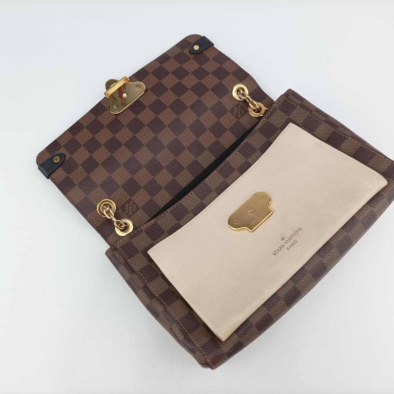 VavinPM EBENE×Creme Damier Canvas×calf leather MZ0199