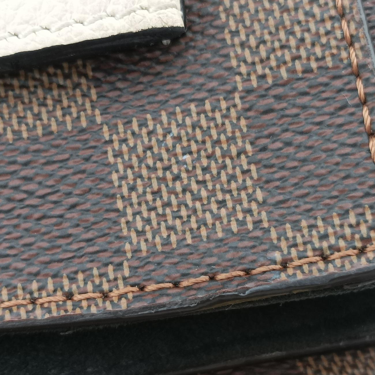 VavinPM EBENE×Creme Damier Canvas×calf leather MZ0199
