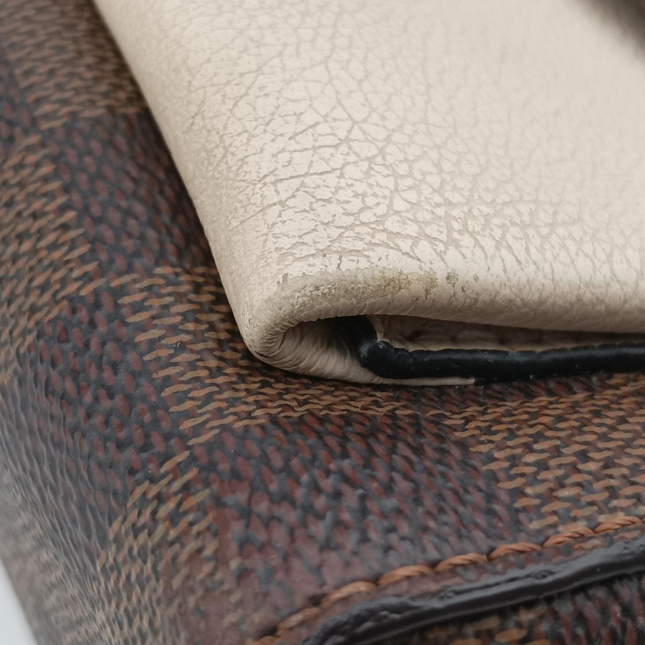 VavinPM EBENE×Creme Damier Canvas×calf leather MZ0199