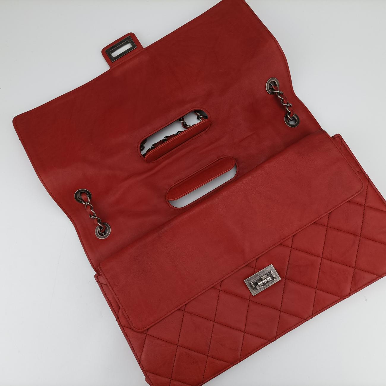 Paris-Byzance Take Away Flap Red lambskin 15501113