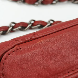 Paris-Byzance Take Away Flap Red lambskin 15501113