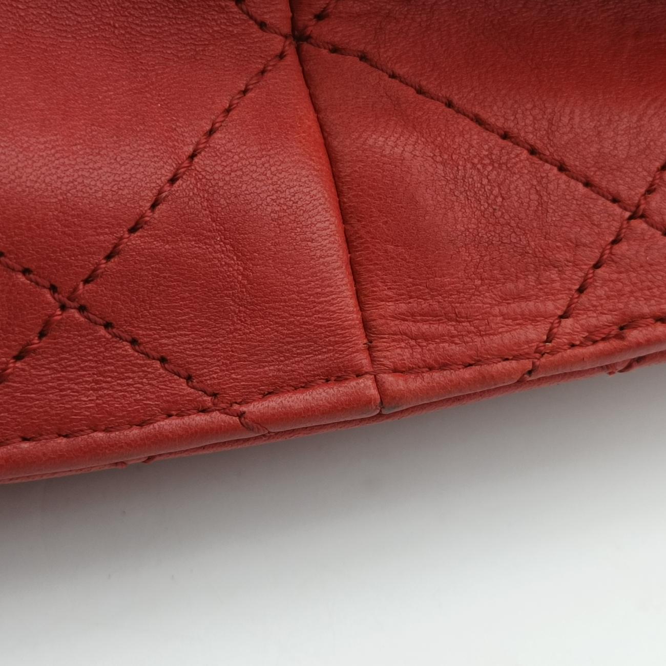 Paris-Byzance Take Away Flap Red lambskin 15501113
