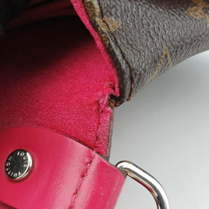 SAINT MICHEL brown×Freesia Monogram Canvas×calf leather CA0188