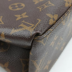 SAINT MICHEL brown×Freesia Monogram Canvas×calf leather CA0188