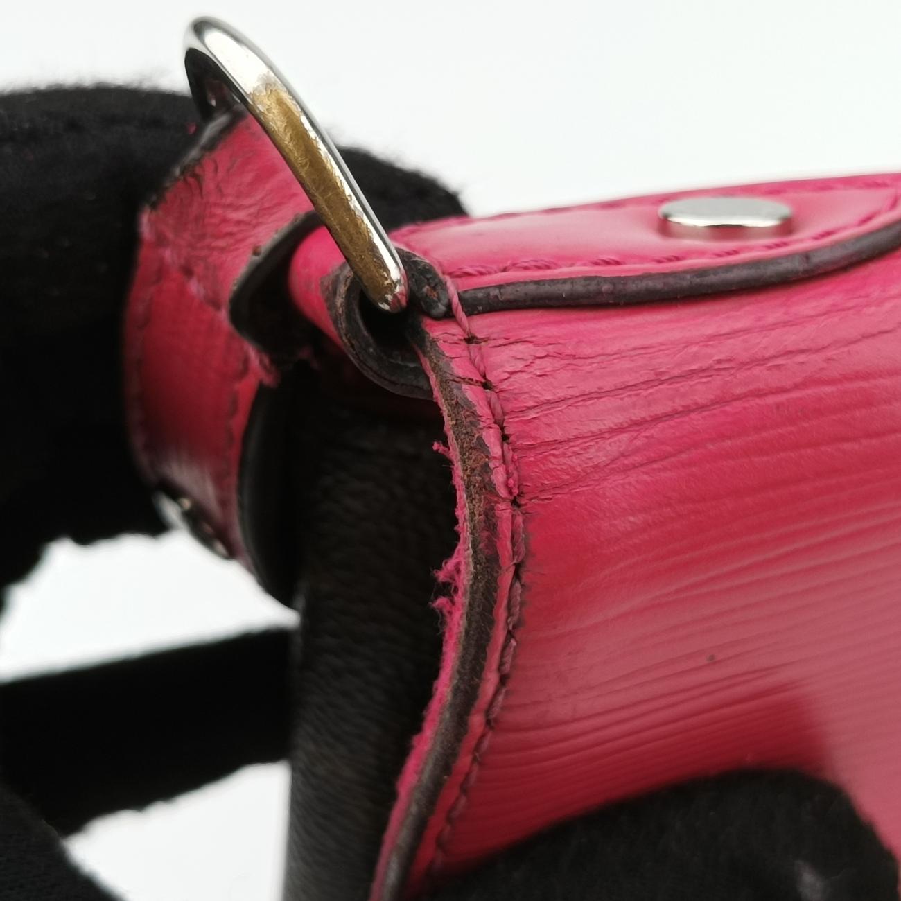 SAINT MICHEL brown×Freesia Monogram Canvas×calf leather CA0188