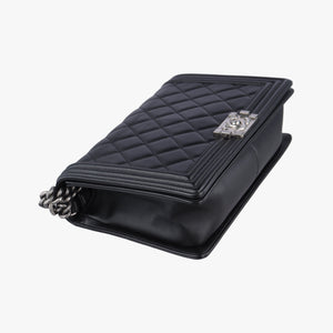 BOY CHANEL Black Leather 19092811