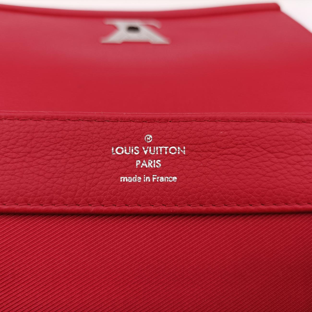 LOCKME II BB Red x Navy x Brown Leather DU3156