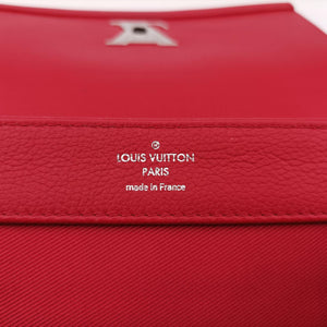LOCKME II BB Red x Navy x Brown Leather DU3156