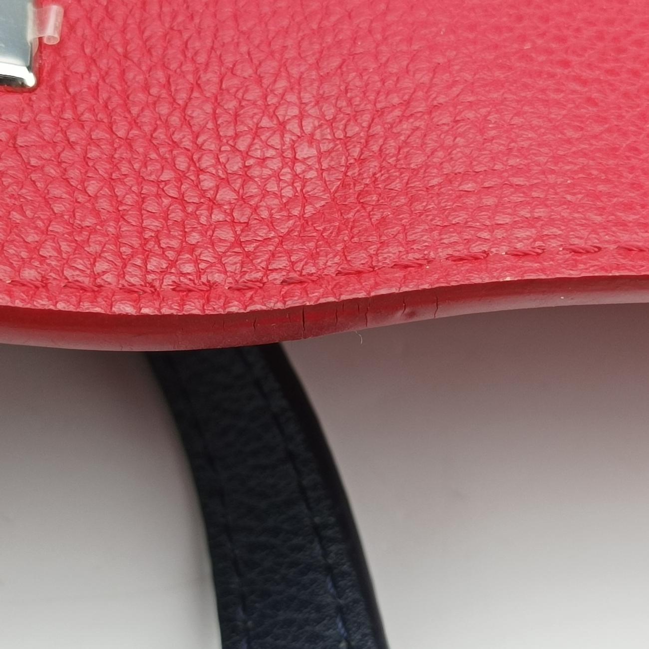 LOCKME II BB Red x Navy x Brown Leather DU3156