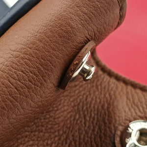 LOCKME II BB Red x Navy x Brown Leather DU3156