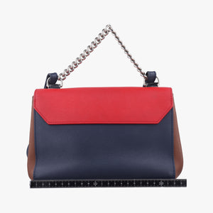 LOCKME II BB Red x Navy x Brown Leather DU3156
