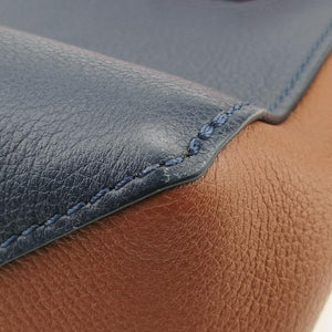 LOCKME II BB Red x Navy x Brown Leather DU3156