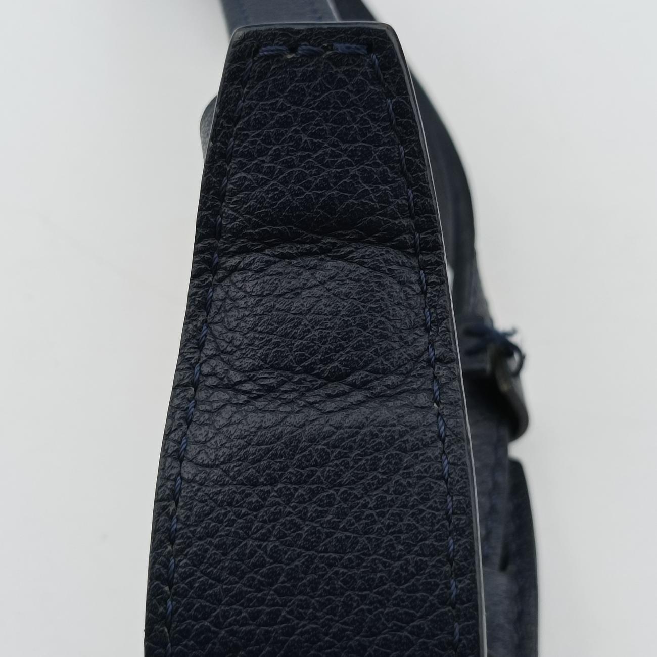 LOCKME II BB Red x Navy x Brown Leather DU3156