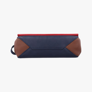 LOCKME II BB Red x Navy x Brown Leather DU3156