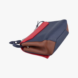LOCKME II BB Red x Navy x Brown Leather DU3156