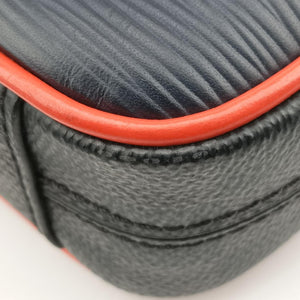 DANUBE SLIM PM NM Navy x Blue x Noir Epi×DAMIER GRAPHITE FO3118 ICチップ