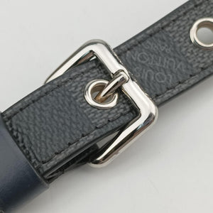 DANUBE SLIM PM NM Navy x Blue x Noir Epi×DAMIER GRAPHITE FO3118 ICチップ