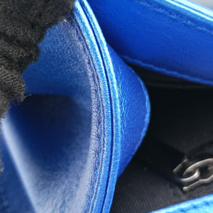BOY CHANEL Blue Patent 19429673