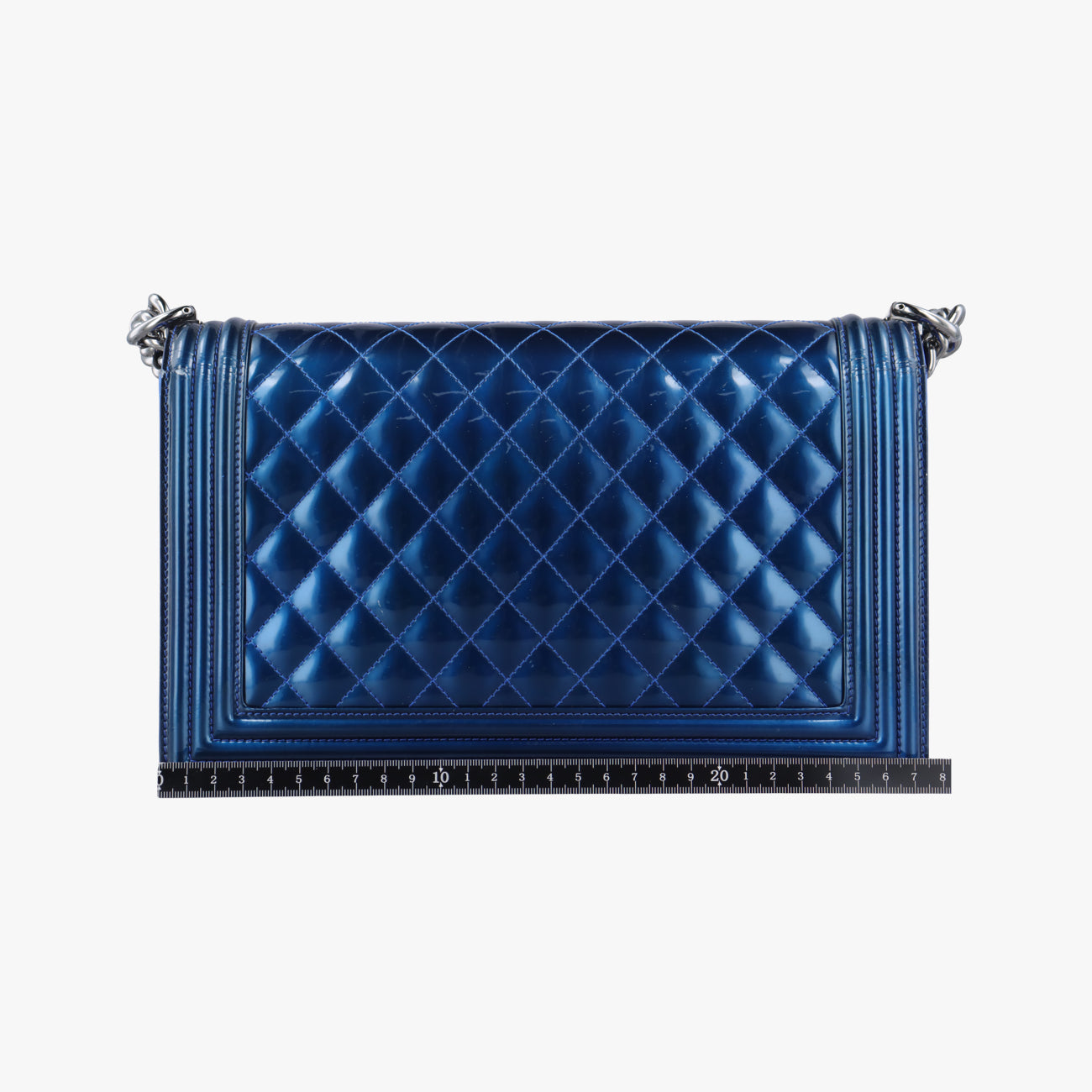 BOY CHANEL Blue Patent 19429673