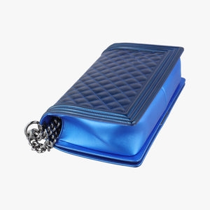 BOY CHANEL Blue Patent 19429673
