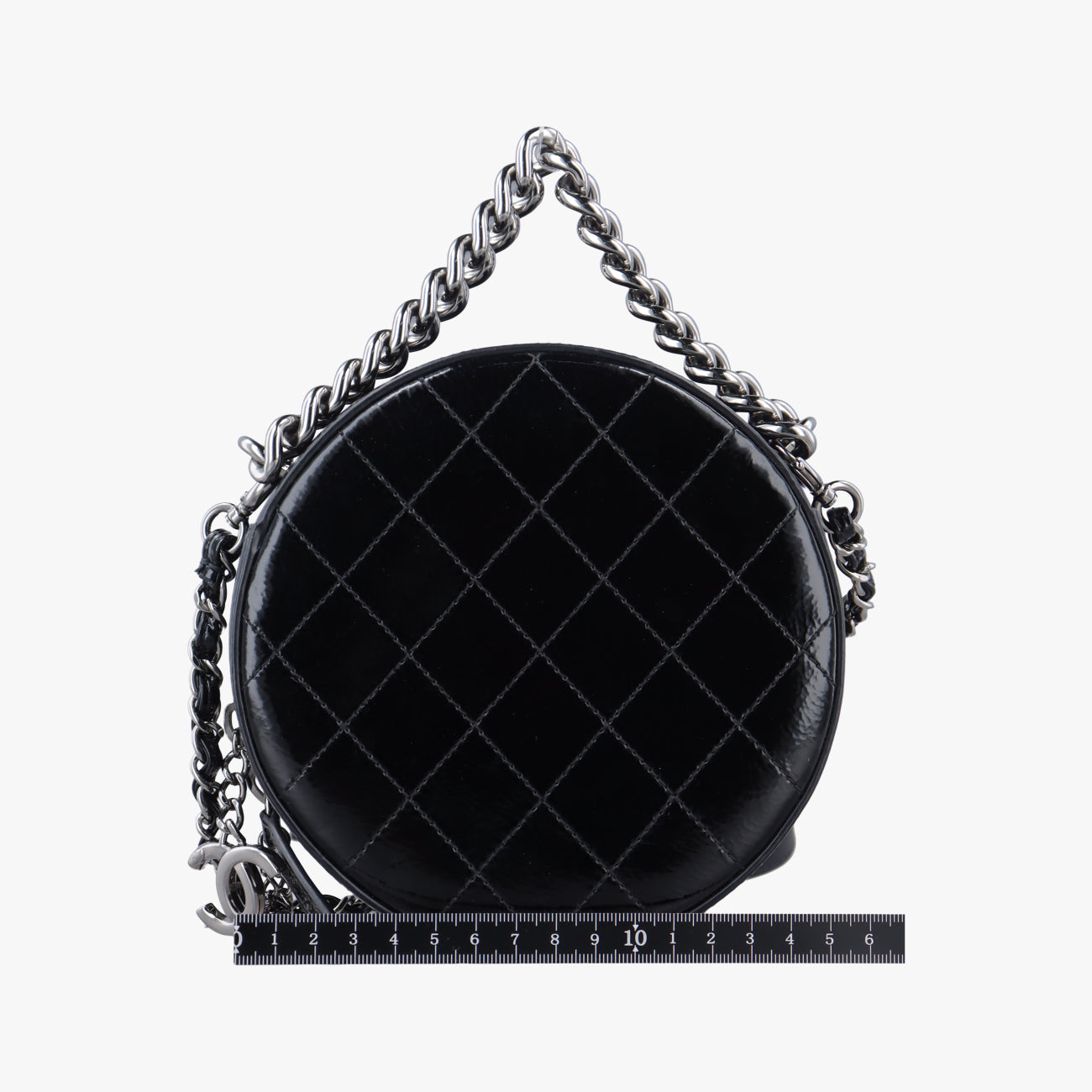 Round As Earth Black Patent 26739238
