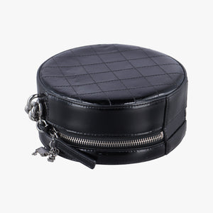 Round As Earth Black Patent 26739238