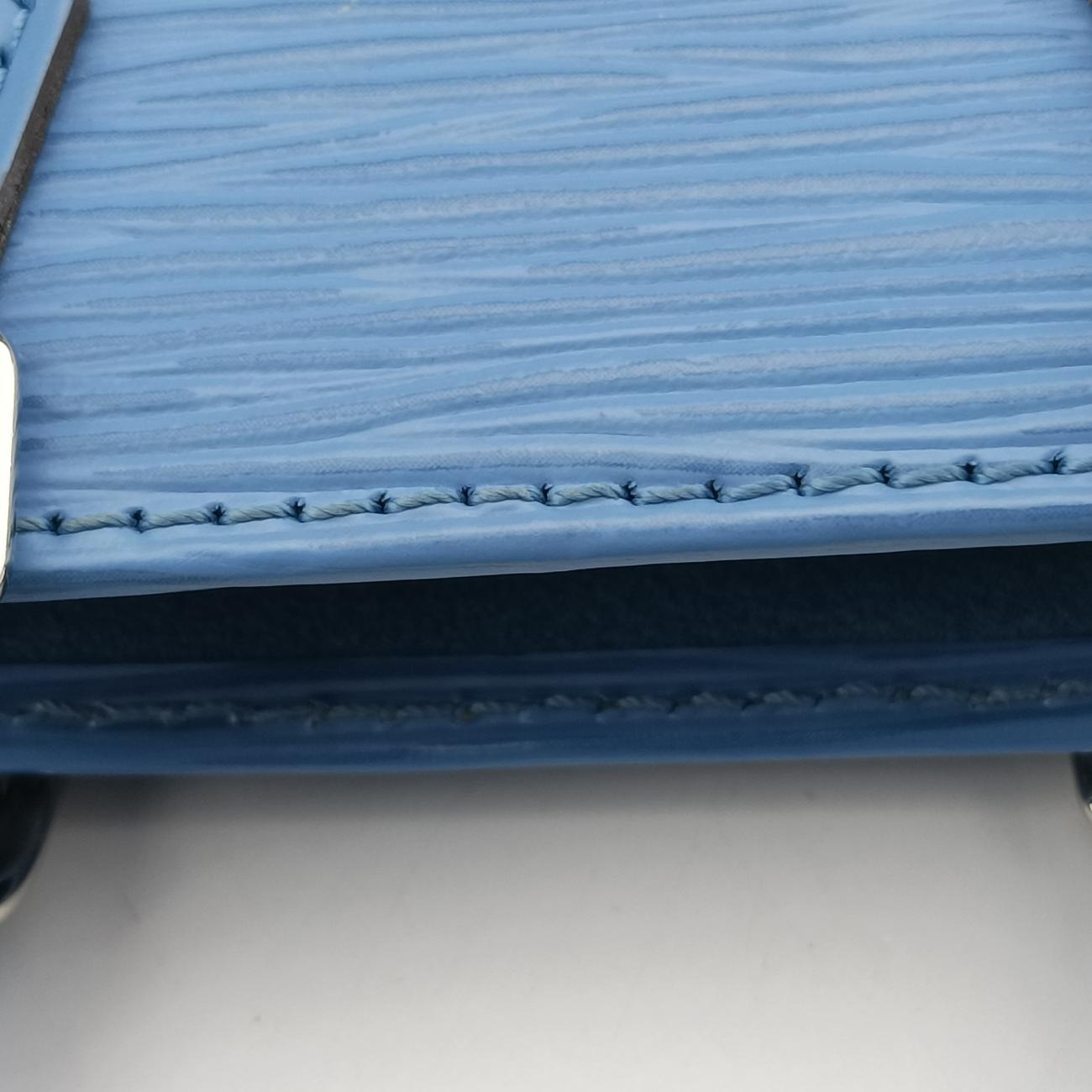 Petite Sac Plat BLEUET Epi CA0281