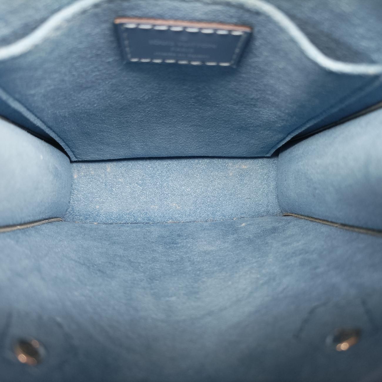 Petite Sac Plat BLEUET Epi CA0281