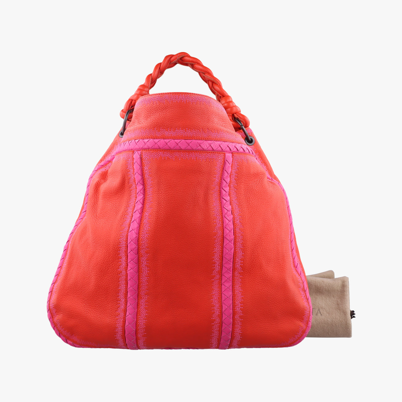 Intrecciato Orange×Pink lambskin B00268622W
