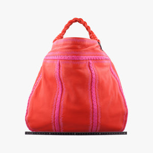 Intrecciato Orange×Pink lambskin B00268622W