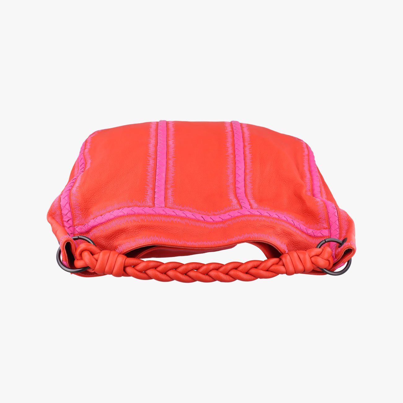 Intrecciato Orange×Pink lambskin B00268622W