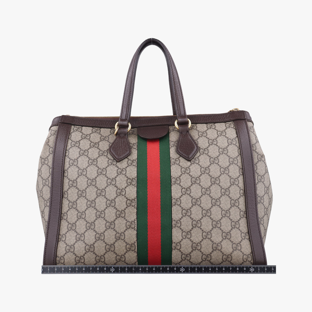 Ophidia Beige x Brown x Red x Green PVC coated canvas x leather H028197617