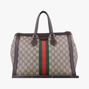 Ophidia Beige x Brown x Red x Green PVC coated canvas x leather H028197617