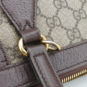 Ophidia Beige x Brown x Red x Green PVC coated canvas x leather H028197617