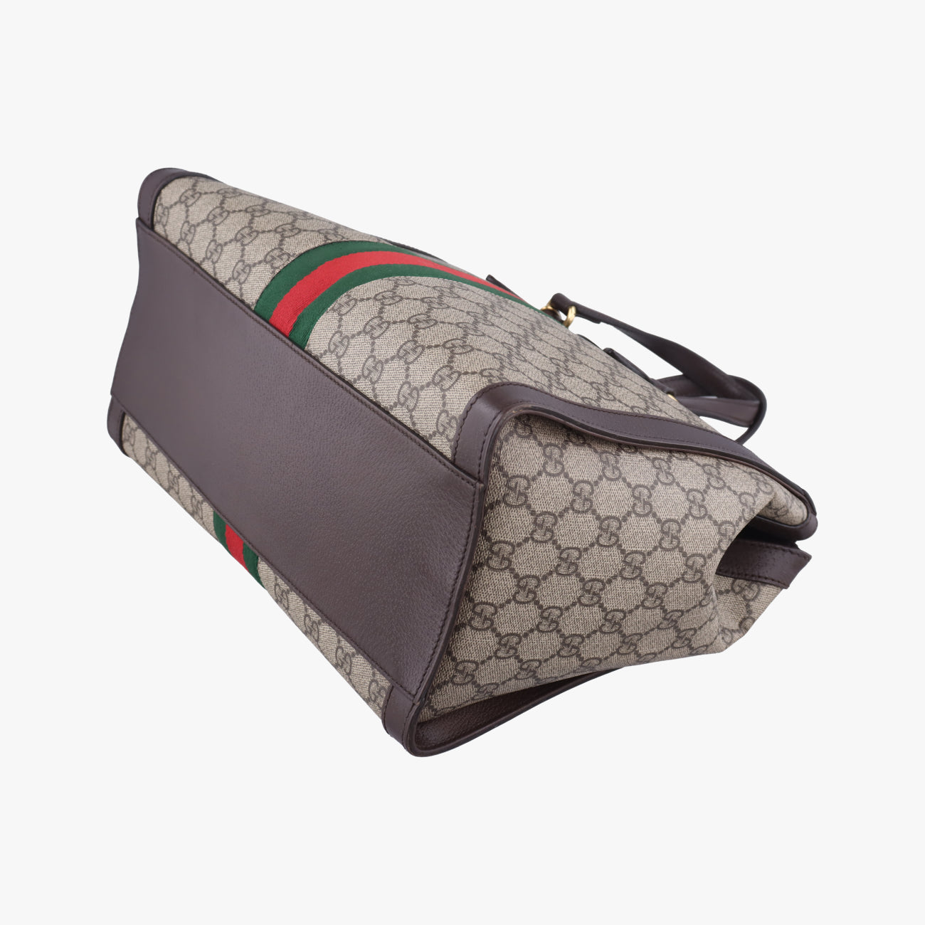 Ophidia Beige x Brown x Red x Green PVC coated canvas x leather H028197617