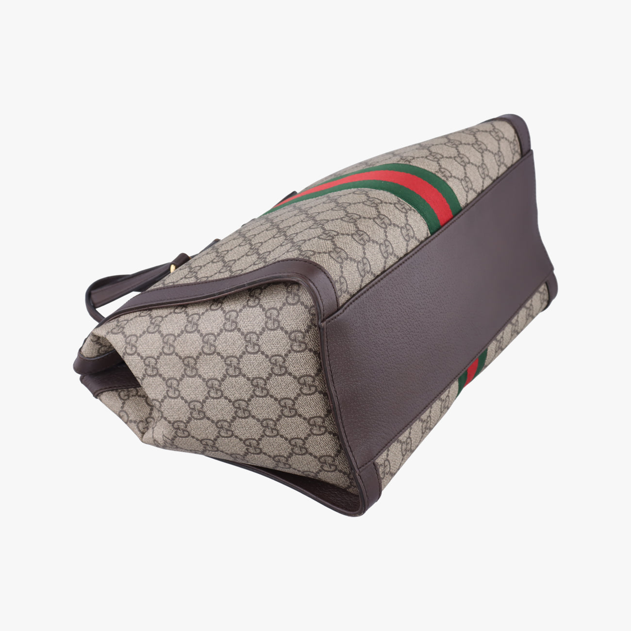 Ophidia Beige x Brown x Red x Green PVC coated canvas x leather H028197617