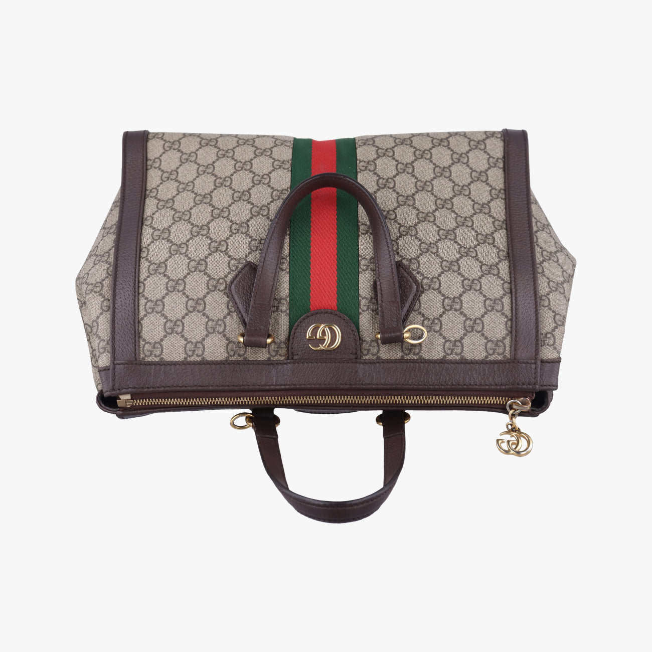 Ophidia Beige x Brown x Red x Green PVC coated canvas x leather H028197617