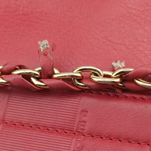 Pequin Embossed Striped Claudia Red Leather 8BT204-F00 129-2566