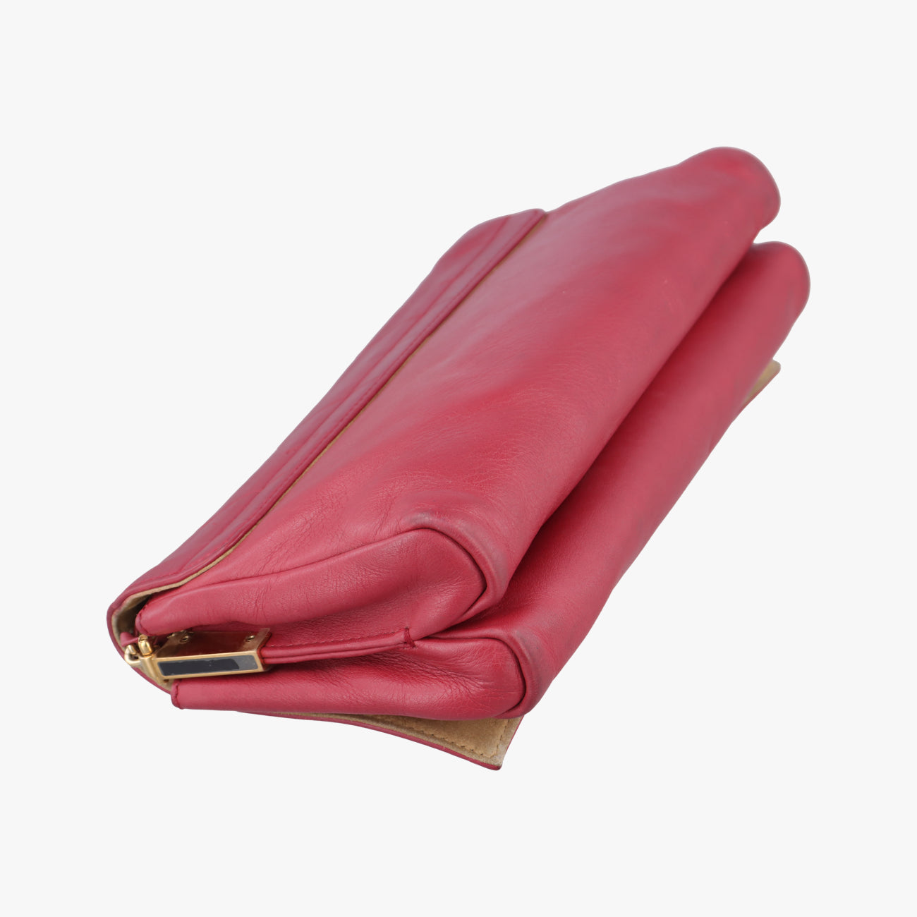Pequin Embossed Striped Claudia Red Leather 8BT204-F00 129-2566