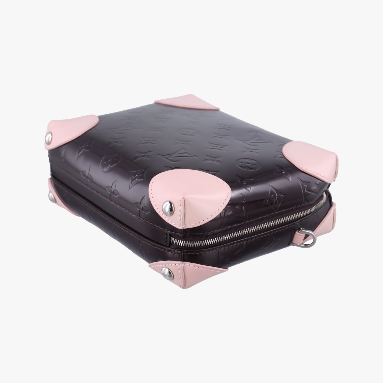 Miroir Venice AMARANTE×ROSE BALLERINE Leather×Vernis PL0168