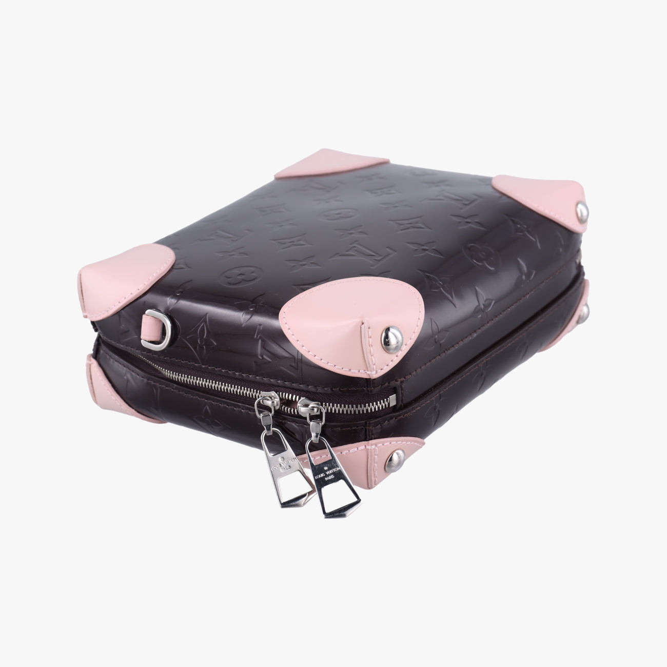 Miroir Venice AMARANTE×ROSE BALLERINE Leather×Vernis PL0168