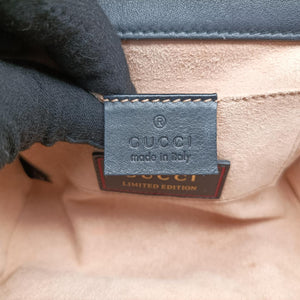 Padlock Black Leather B021312556