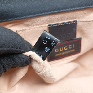 Padlock Black Leather B021312556
