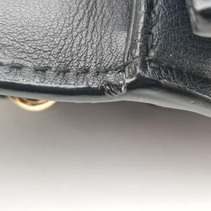 Padlock Black Leather B021312556