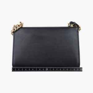 Padlock Black Leather B021312556
