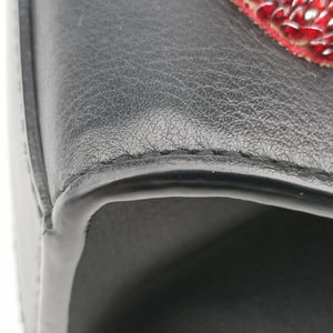 Padlock Black Leather B021312556