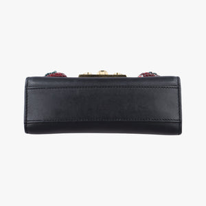 Padlock Black Leather B021312556
