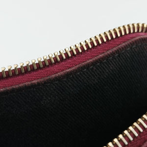 Crown CC Double Zip Bordeaux Patent×Leather 20501866