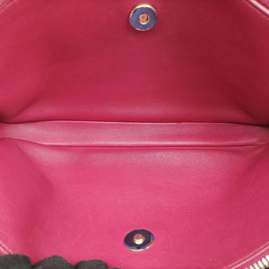 Crown CC Double Zip Bordeaux Patent×Leather 20501866