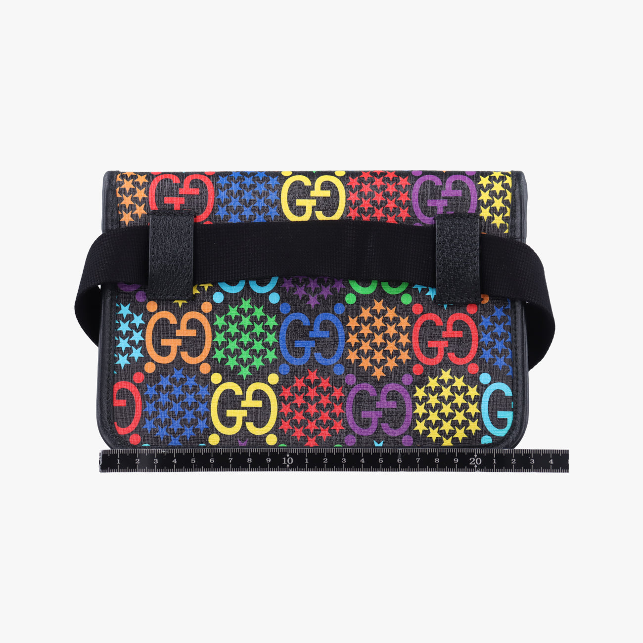 GG Psychedelic Black×Multicolour PVC coated canvas C031570545